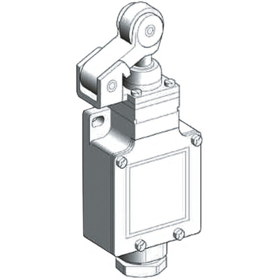 Telemecanique Sensors OsiSense XC Series Roller Lever Limit Switch, NO/NC, IP66, Zamak Zinc Alloy Housing, 500V ac Max,