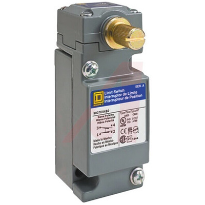 Telemecanique Sensors 9007 Series Limit Switch, NO/NC, IP67, 10A Max