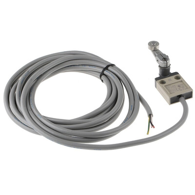 Omron Roller Lever Limit Switch, NO/NC, IP67, SPDT, 250V ac Max, 250 V ac 5A Max