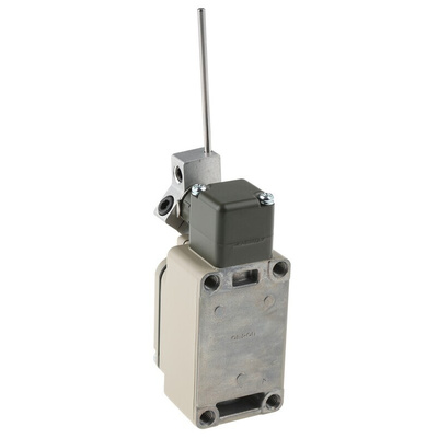 Omron WL Series Rod Limit Switch, NO/NC, IP67, DPDT, Aluminium Alloy Housing, 250V ac Max, 2A Max