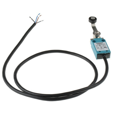 Honeywell NGC Series Roller Lever Limit Switch, NO/NC, IP67, SPDT, Plastic Housing, 240V ac Max, 6A Max