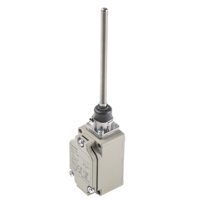 Omron WL Series Coil Spring Limit Switch, NO/NC, IP67, SPST, 500V ac Max, 10A Max