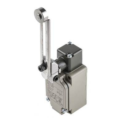 Omron WL Series Roller Lever Limit Switch, NO/NC, IP67, SPST, 500V ac Max, 10A Max