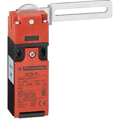 Telemecanique Sensors XCSPL Series Lever Interlock Switch, 2NC, IP67, DP, Glass Fibre Reinforced Nylon Housing