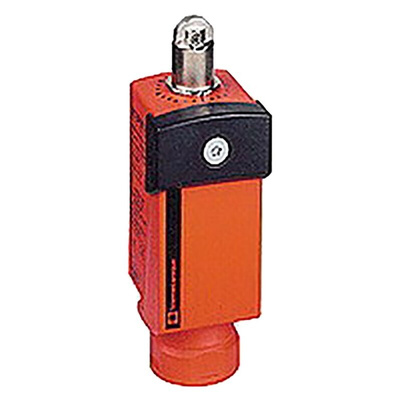 Telemecanique Sensors XCSP Series Roller Plunger Interlock Switch, 2NC/1NO, IP66, IP67, 3P, Plastic Housing