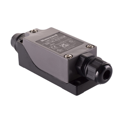 Honeywell SZL-VL Series Plunger Limit Switch, NO/NC, IP67, SPDT, Metal Housing, 380V ac Max, 10A Max