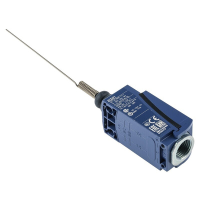 Telemecanique Sensors OsiSense XC Series Cats Whisker Limit Switch, NO/NC, IP66, IP67, 2P, Metal Housing, 240V ac Max,