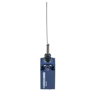 Telemecanique Sensors OsiSense XC Series Cats Whisker Limit Switch, NO/NC, IP66, IP67, 2P, Metal Housing, 240V ac Max,