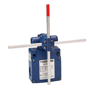 Telemecanique Sensors OsiSense XC Series Rod Limit Switch, 1NC/1NO + 1NC/1NO, IP65, 4P, Plastic Housing, 240V ac Max,