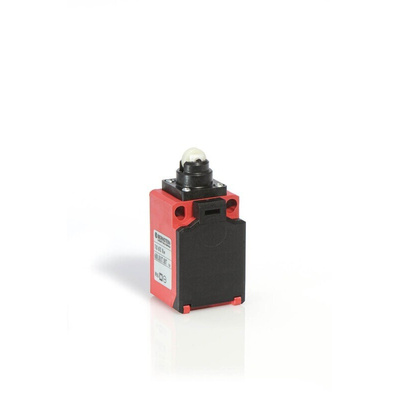 Bernstein AG TI2 Series Roller Limit Switch, NC/NO, IP65, DPST, Thermoplastic Housing, 240V ac Max, 10A Max