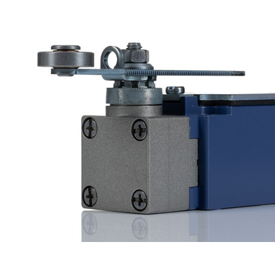Telemecanique Sensors XCKJ Series Roller Lever Limit Switch, 1NC/1NO, IP66, DPST, Zamak Zinc Alloy Housing, 240V ac