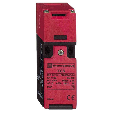 Telemecanique Sensors XCSP Series Top Plunger, 1NC/1NO, IP67, 2P, Polyamide Housing