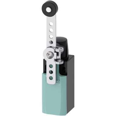 Siemens Roller Top Plunger, NO/NC, IP66, IP67, SPDT 1NO/1NC, Metal Housing