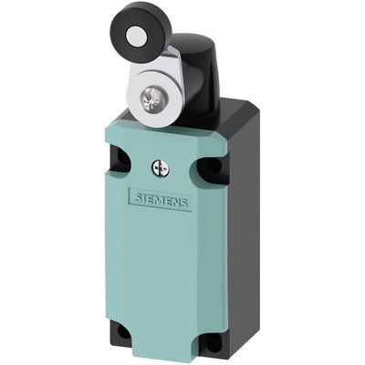 Siemens Roller Top Plunger, 2NC/1NO, IP66, IP67, Metal Housing