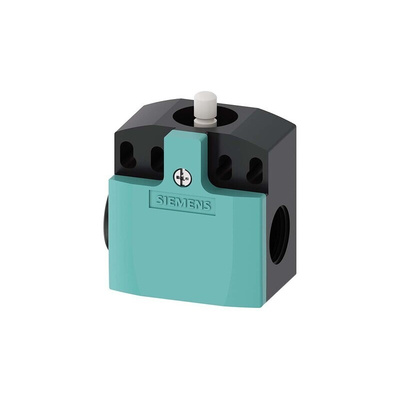 Siemens Plunger Limit Switch, 1NC/1NO, IP66, IP67, Plastic Housing, 400V ac Max, 6A Max