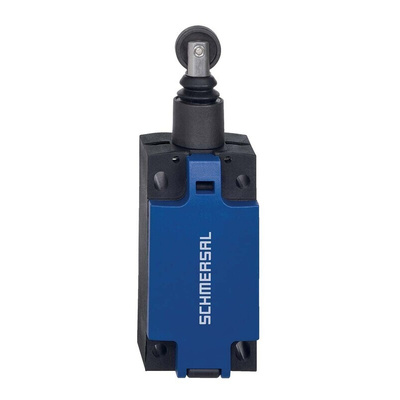 Schmersal Roller Plunger Limit Switch, 2NC/1NO, IP66, IP67, DPST, Thermoplastic Housing, 240V ac Max, 3A Max