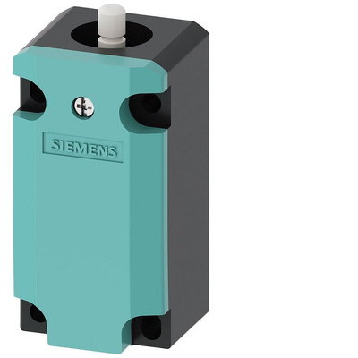 Siemens Plunger Limit Switch, 2NC/1NO, IP66, IP67, Metal Housing, 400V ac Max, 4A Max
