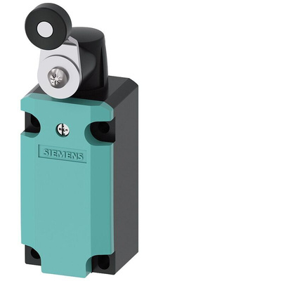 Siemens Roller Lever Limit Switch, 2NO/1NC, IP66, IP67, Plastic Housing, 250V ac Max, 4A Max