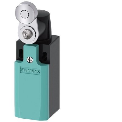 Siemens Roller Lever Limit Switch, 1NC/1NO, IP65, Plastic Housing, 400V ac Max, 4A Max