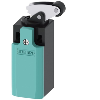 Siemens Roller Limit Switch, 2NC/1NO, IP65, Plastic Housing, 400V ac Max, 4A Max