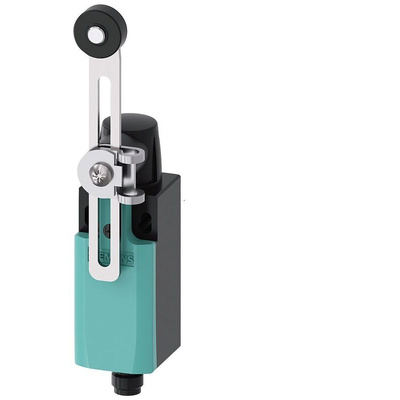 Siemens Roller Limit Switch, 1NC/1NO, IP65, 4P, Plastic Housing, 250V ac Max, 4A Max