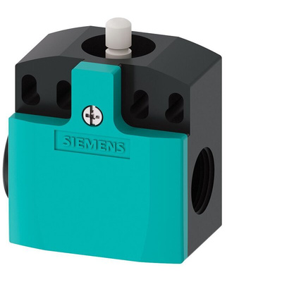 Siemens Plunger Limit Switch, 2NO/1NC, IP66, IP67, Plastic Housing, 250V ac Max, 4A Max