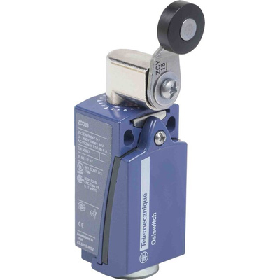 Telemecanique Sensors Roller Limit Switch, 1NC/1NO, IP66, IP67, Metal Housing, 10A Max