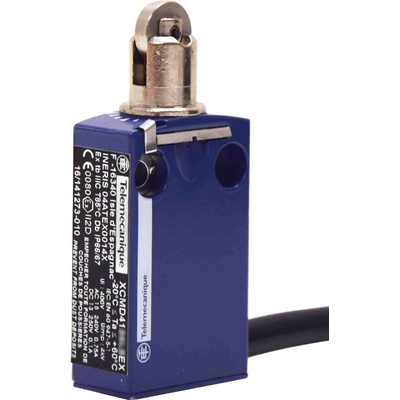 Telemecanique Sensors Roller Limit Switch, 2NO/2NC, IP66, IP67, Metal Housing, 6A Max