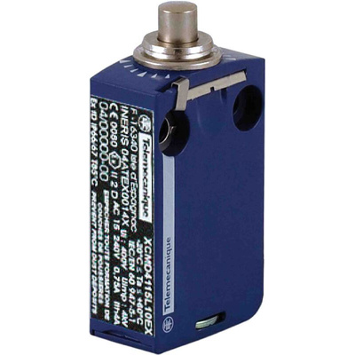 Telemecanique Sensors Plunger Limit Switch, 2NO/2NC, IP66, IP67, Metal Housing, 6A Max