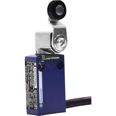 Telemecanique Sensors Roller Limit Switch, 2NO/2NC, IP66, IP67, Metal Housing, 6A Max