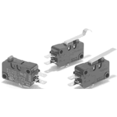 Omron Hinge Roller Lever Limit Switch, IP40, SPDT, 250V ac Max