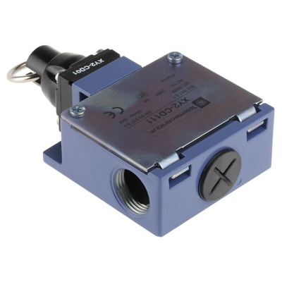 Telemecanique Sensors OsiSense XC Series Cable Pull Limit Switch, NO/NC, IP66, 240V ac Max, 10A Max
