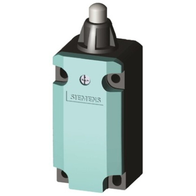 Siemens 3SE5 Series Plunger Top Plunger, 2NC/1NO, IP66, IP67, 3PST, Metal Housing