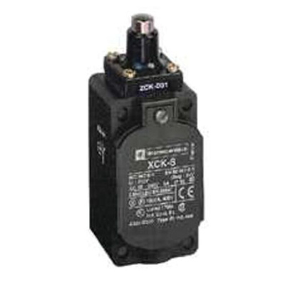 Telemecanique Sensors OsiSense XC Series Roller Lever Limit Switch, NO/NC, IP65, DPST, Plastic Housing, 240V ac Max,