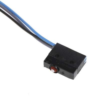 ZF Button Micro Switch, Cable Terminal, 6 A @ 250 V ac, SPDT, IP6K7