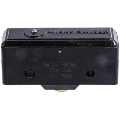 Honeywell Pin Plunger Micro Switch, Screw Terminal, 15 A @ 125 V ac, SPDT