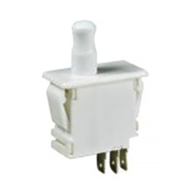 C & K Door Micro Switch, Plunger, DPDT 10 (125/250 V ac) A, -40 → +85°C