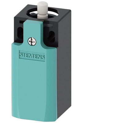 Siemens Plunger Limit Switch, 1NC/1NO, IP66, IP67, Metal Housing, 400V ac Max, 4A Max