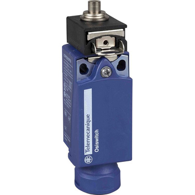 Telemecanique Sensors Plunger Limit Switch, 1NC/1NO, IP66, IP67, Plastic Housing, 10A Max