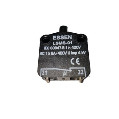 RS PRO Long Overtravel Microswitch, Quick Connect Terminal, 6A @ 250V ac, SPDT, IP40
