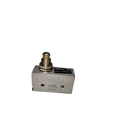 RS PRO Spring Plunger Microswitch, Screw Terminal, 15A @ 250V ac, SPDT, IP40