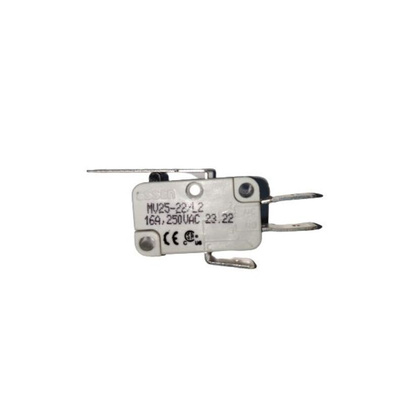 RS PRO Long Straight Lever Microswitch, Quick Connect Terminal, 16A @ 250V ac, SPDT, IP40