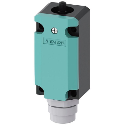 Siemens 3SE51 Series Safety Switch, 2NC/1NO, IP65, 3P, Metal Housing, 250V ac Max, 6A Max