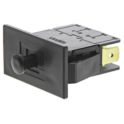 Omron Door Micro Switch, Plunger, SPDT 16 A @ 250 V ac, -25 → +85°C