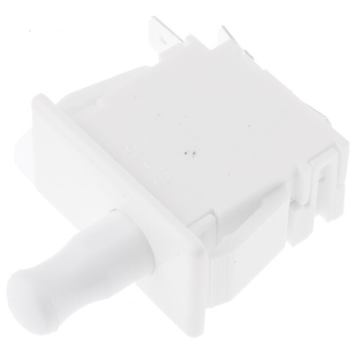 ZF Door Micro Switch, Button, SPDT 100 mA @ 125 V ac, -40 → +85°C