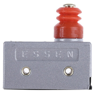 RS PRO Plunger Micro Switch, Screw Terminal, 15 A @ 250 V ac, SP-CO, IP54