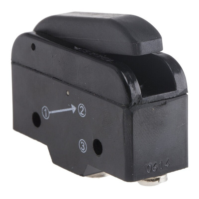RS PRO Lever Micro Switch, Screw Terminal, 15 A @ 250 V ac, SP-CO