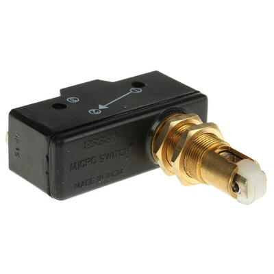 RS PRO Spring Plunger Micro Switch, Screw Terminal, 15 A @ 250 V ac, SP-CO