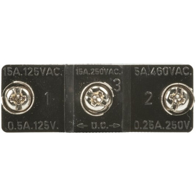 RS PRO Spring Plunger Micro Switch, Screw Terminal, 15 A @ 250 V ac, SP-CO