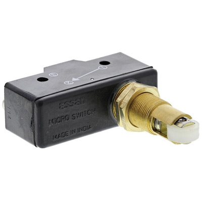 RS PRO Spring Plunger Micro Switch, Screw Terminal, 15 A @ 250 V ac, SP-CO